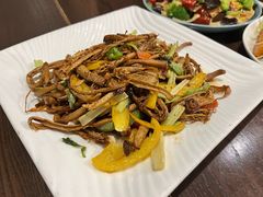 豉油皇茶树菇-品茶居素食馆(罗湖店)