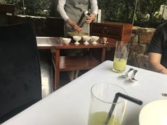 日本温泉蛋鲜虾色拉-三嚥阁 La Villa Restaurant