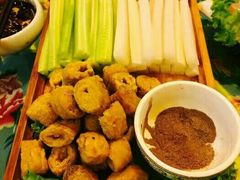 老式炸大肠-闯关东东北农家菜(崂山石老人店)