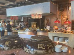 自助取餐区-怡咖啡海鲜自助餐厅(浦东香格里拉店)