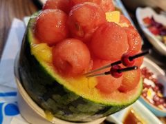 -明洞阿姨·韩式酱蟹烤肉·创意料理(三元桥店)