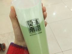 抹茶奶盖-莫沫南路水果鲜茶(临沭华诚超市店)