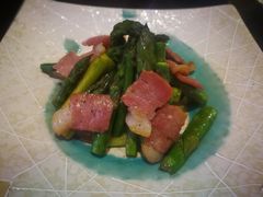 铁板芦笋培根-松子料理(白家庄店)