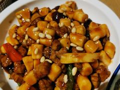 松子牛肉炒年糕-兔爸私家小厨(新北万达店)
