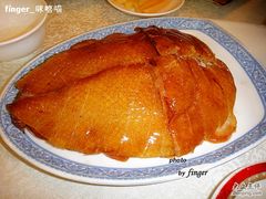 一只片出一盘&nbsp;皮超脆的&nbsp;没有脂肪哦-金百万烤鸭店(马甸店)