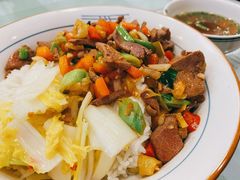 爆炒猪肝盖码饭-刘氏三和面馆