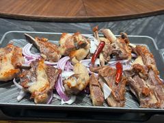 沙漠烤羊排-大连湾旭日·家宴·海肠捞饭(马栏广场店)
