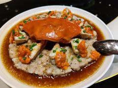 和乐蟹蒸手剁肉饼-广州文华东方酒店·江-由辉师傅主理