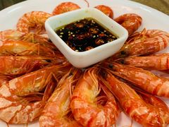 白灼草虾-永記粤菜·五指毛桃花雕鸡煲(九亭店)