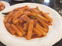 鱼饼炒年糕-桃园中华料理炸酱面(燕儿岛路店)
