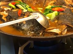铁锅红烧大鱼头-杭州香格里拉·香宫中餐厅