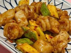 瑶柱酱爆带子虾球-誉八仙酒楼(静安大悦城店)