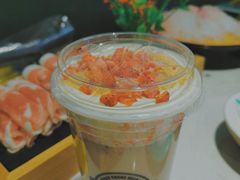 草莓半熟蛋糕奶茶-快乐柠檬happylemon(印象城店)