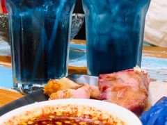-蝶豆花蓝面条