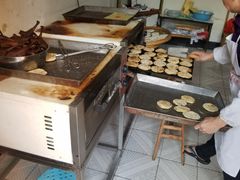 自助取餐区-香兰烧饼