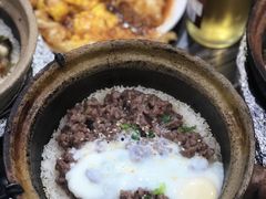 窝蛋牛肉煲仔饭-红星光发煲仔饭(大石街店)