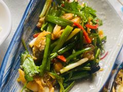 小葱拌黄蚬子-渔娘渔家丹东海鲜(东直门店)