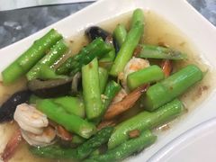 虾仁炒芦笋-香蕉叶餐厅(是隆店)
