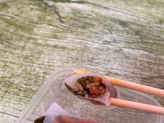 青椒肉沫凉拌米皮-明艳安顺小裹卷(小锅凉粉.酸汤饭.虎门巷店)