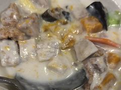 椰汁香芋南瓜杂锦煲-佛有缘素食馆·荔湾老字号(陈家祠首店)