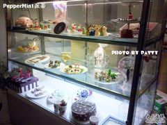 面包甜点陈列柜-美丽心情蛋糕(江苏路店)