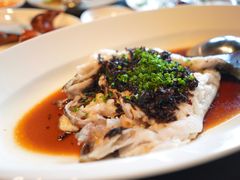 干菜蒸笋壳鱼-杭州西子湖四季酒店·金沙厅