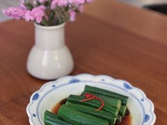 白灼黄秋葵-林四喜·闽南传家菜(鼓浪屿店)