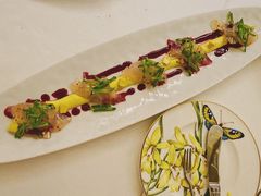 盐渍海鲷鱼薄片-Le Comptoir de Pierre Gagnaire