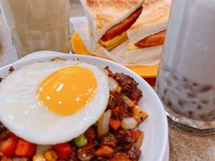干免治牛肉饭-喜莲咖啡