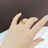 曼卡龙凤华戒指