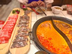 -热火朝天鲜切牛肉火锅(南强街巷店)