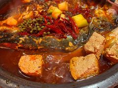 -探鱼·鲜青椒爽麻烤鱼(广州欣荣广场店)