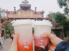 芝芝桃桃-喜茶(迪士尼小镇DP店)