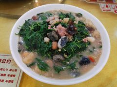 上汤枸杞叶-台山美食一绝阿四台山黄鳝饭(阿四创作店)