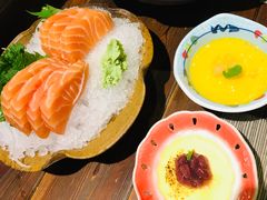 三文鱼刺身-竹幸日本料理(国光1937科技文化创意园店)