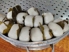 豆腐干肉馅叶耳耙-孔婆婆叶儿粑