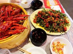 葱烤虾球-靓靓蒸虾(中山公园店)