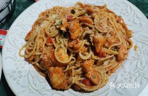 Orleans Chicken Mushroom Pasta