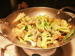 香锅花菜-绿茶餐厅(西单老佛爷店)