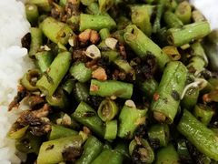 榄菜豇豆-北大学一食堂