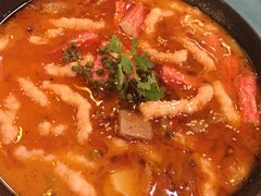 自制泡菜虾滑汤锅-付掌柜在成都·热炒砂锅集(金禾店)