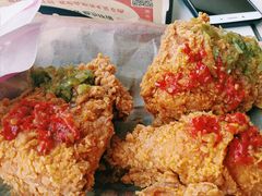 绝色双椒热辣脆皮鸡-肯德基(余杭莱蒙店)