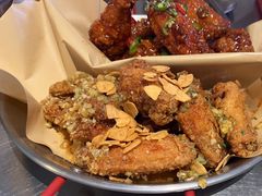 炸鸡翅一半一半-富乐满韩国正宗炸鸡韩国料理(虹泉路店)