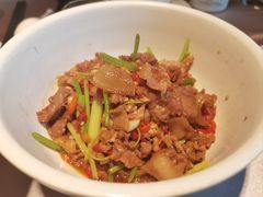 老坛剁椒花猪肉-回头食客-李久其家民间餐厅(望城金桥国际店)