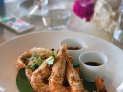 椒盐九节虾-广州四季酒店·佰鲜汇·现代法餐