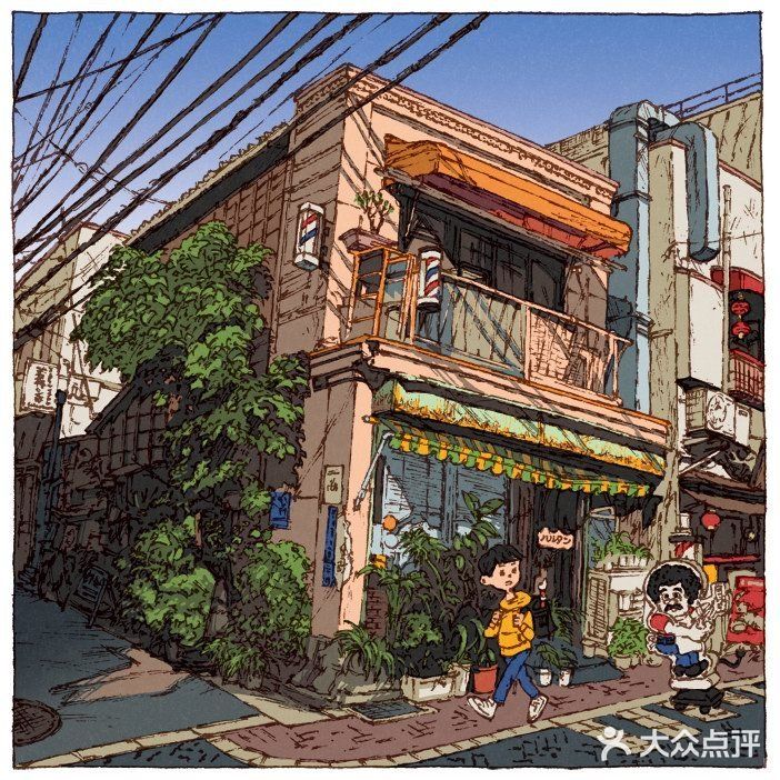 漫画世界中的东京🏰！