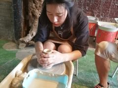 制作过程-不贰手作陶艺diy·烧玻璃·银饰团建(人民大学店)