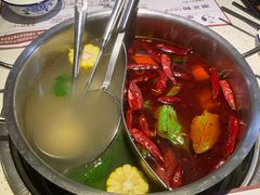 牛油锅-潮正和潮汕牛肉火锅·老字号(番禺万达店)