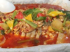 新品纸包鱼-庆峰龙虾烧烤(合肥一店)