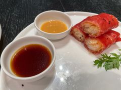 红米脆皮鲜虾肠-蝴蝶里·粤菜·点心(滨江龙湖店)